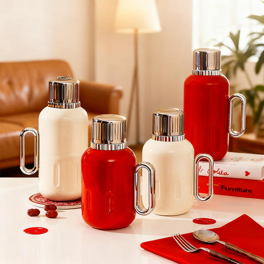 摩登主妇不锈钢保温壶大容量2025新款家用暖壶宿舍用焖茶壶热水壶 商品图0