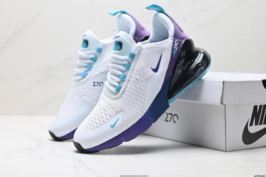 耐克NiKe Air Max 270 React经典休闲运动跑步鞋HQ8006-100男女鞋 商品图7
