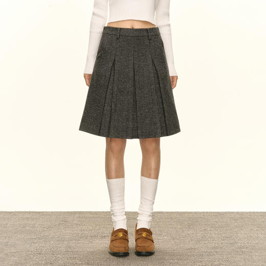 Ariseism 美式复古半身裙女秋季新款裙子 商品图2