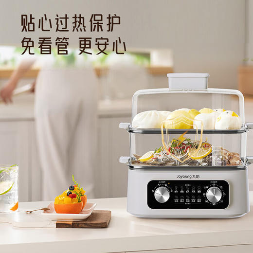 九阳 电蒸锅 DZ150HG-GZ616（16L） 商品图4