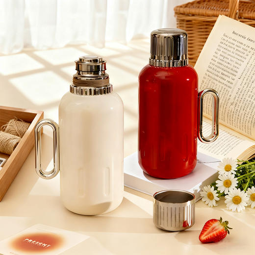 摩登主妇不锈钢保温壶大容量2025新款家用暖壶宿舍用焖茶壶热水壶 商品图1