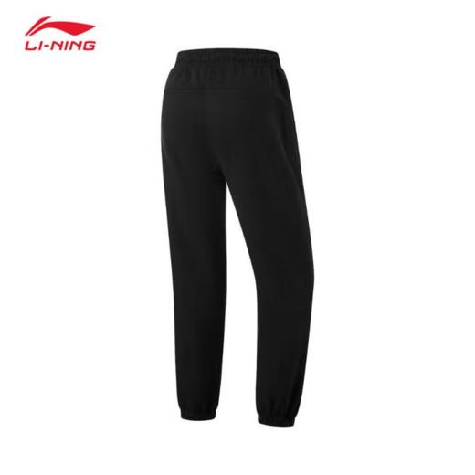 李宁女子冬季加绒束脚运动裤卫裤AKLU550-2 商品图1