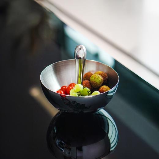 兜形果盘 RESONG日诵家居 不锈钢不倒收纳盘 商品图1