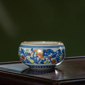 问鼎留青/天青/禅定杯（福禄既同）