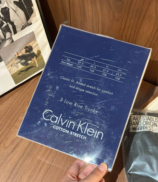 外贸原单货CK男士德绒保暖裤秋裤101103 商品图3