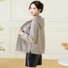QYM 7258028-Y时尚连帽外套休闲宽松拉链开衫衣 商品缩略图2
