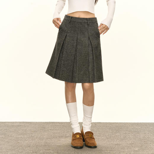 Ariseism 美式复古半身裙女秋季新款裙子 商品图1