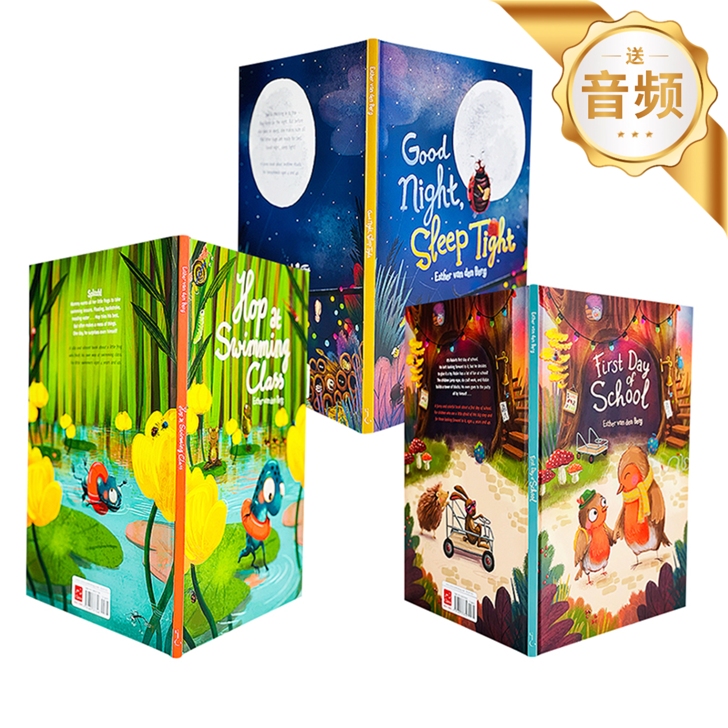 技能培养系列英文绘本 适合3岁+情商开发逆商培养生活技能