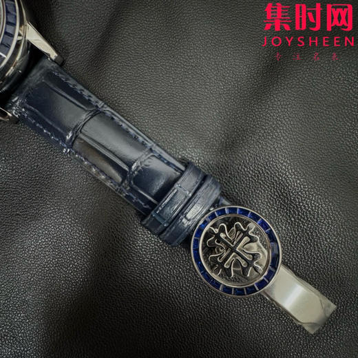 新品上市 匠心打造 百达翡丽PP-3K超级复杂功能时计6104G系列 改装定制宝石款 男士腕表 日内瓦苍穹系列，你可曾想象把星空佩戴在手腕上吗？ 商品图5