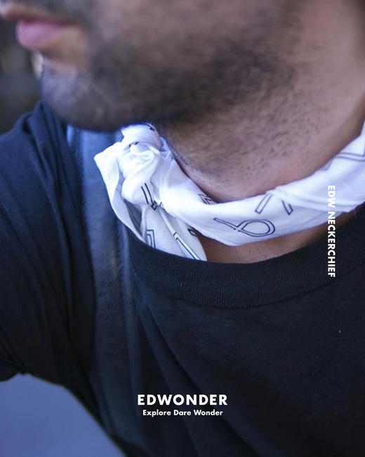 EdW手工印花方巾Neckerchief 商品图9