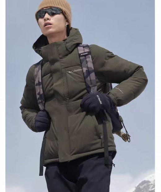 哥伦比亚户外热能拒水700蓬羽绒服男女1017 商品图2