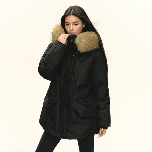 Ariseism 美式复古羽绒服女冬季新款上衣 商品图3