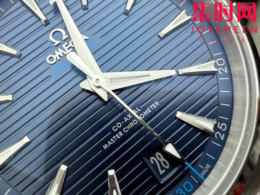 欧米茄VS海马150米系列 柚木蓝 6点位日历 Aqua Terra 150米腕表 8900一体机 男士腕表 表径41mm 商品图4