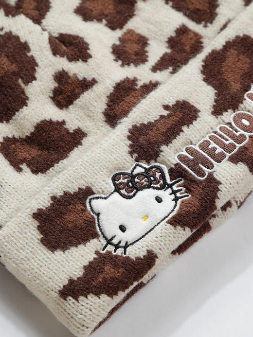 Kitty豹纹针织帽-纪念日百货门店同款165593422 商品图2