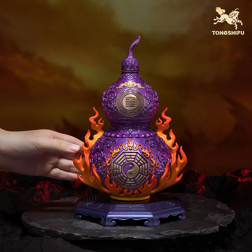 铜师傅《九紫离火葫芦》客厅桌面铜摆件 家居装饰工艺品 商品图4