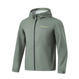 李宁男子防风透湿运动外套AFDU093-2