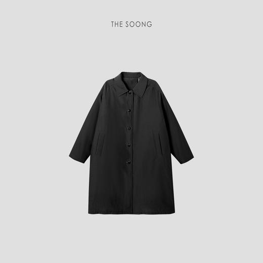 THESOONG|"廓形暖意"90鹅绒超轻盈保暖翻领羽绒服HWYRF8029 商品图1