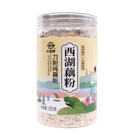 天堂牌 无糖纯藕粉（刀削） 255g/瓶