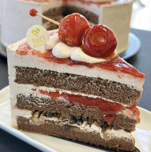 山楂树下（约11点做好）山楂酱山楂奶油和碧根果、法芙娜脆珠夹心 商品图2