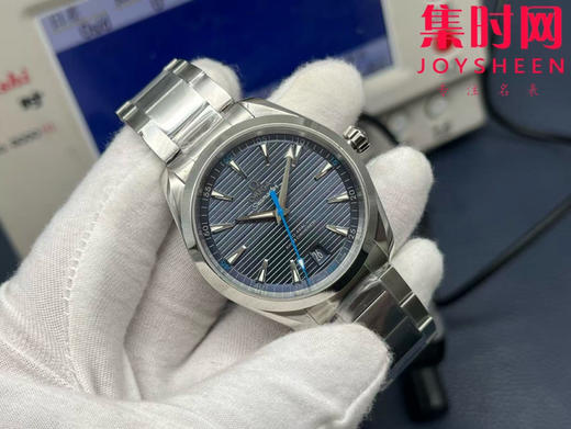 欧米茄VS海马150米系列 柚木蓝 小蓝针 6点位日历 Aqua Terra 150米腕表 8900一体机 男士腕表 表径41mm 商品图0