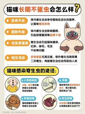 🤨家养猫咪也要驱虫吗❓如果长期不驱虫会怎么样❓