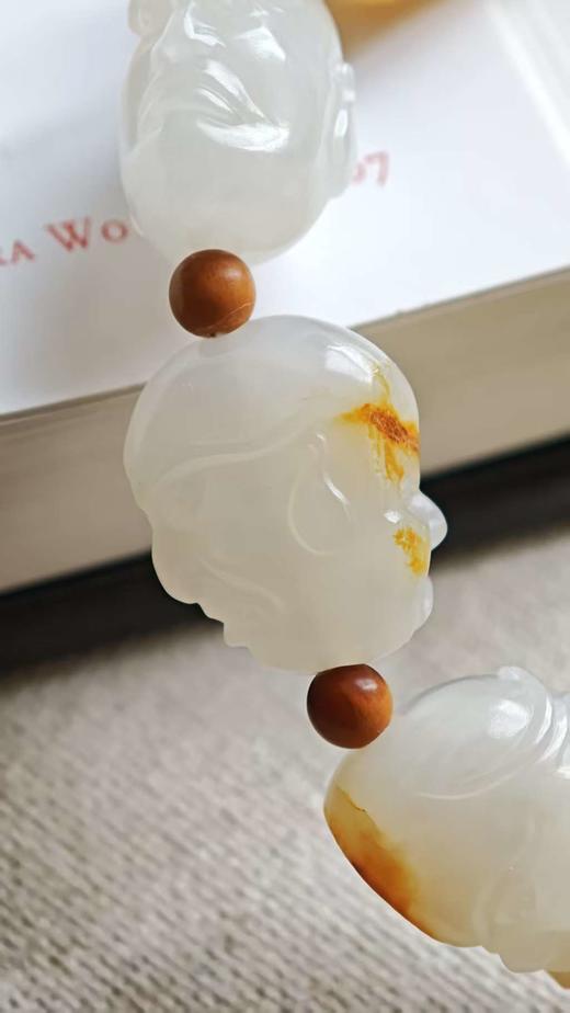 罗汉·双面雕手串【嘉石群播101】 商品图9