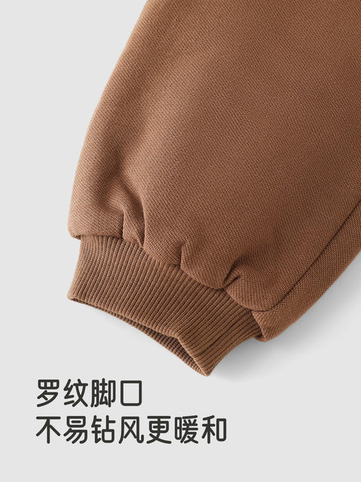 英氏儿童夹棉束脚长裤男童中小童秋冬保暖休闲新款YRKCJ4R058A 商品图4