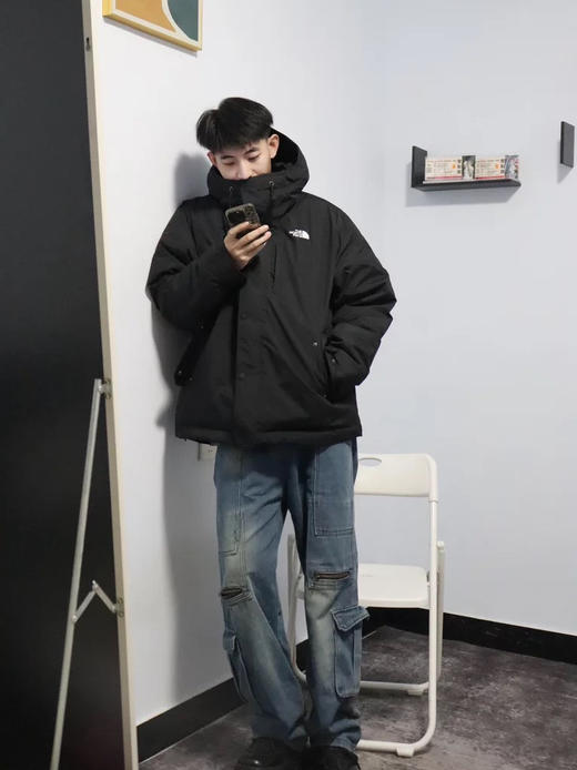 TheNorthFace北面超高克重派克工装鹅绒羽绒服101710 商品图10