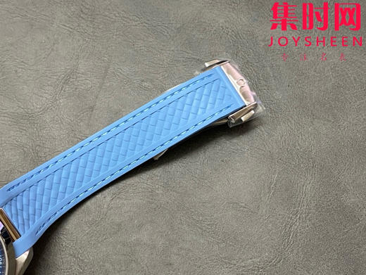 欧米茄VS海马150米系列 75周年纪念版 夏日蓝 湖蓝海马 密底海马 6点位日历 Aqua Terra 150米腕表 8900一体机 男士腕表 表径41mm 商品图7