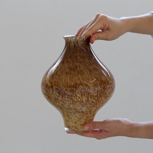 现代简约渐变纹花瓶仿真花摆件家居样板房客厅玄关台面郁金香装饰 商品图10