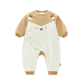 拉比i5童衣类-4动物小鹿偏开连体衣LYDB103407