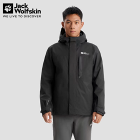 【云粉节】【7折】6楼JACKWOLFSKIN狼爪25年秋冬款LAAX男款情侣款防水软壳三合一冲锋衣51211526000吊牌价2999折后2099