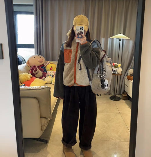 韩国订单羊羔毛外套10171 商品图2