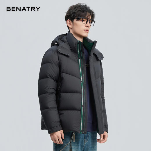 贝纳川冬季新品可脱卸连帽面包服ECF405267 商品图2