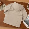 点此购买 120-165哈吉斯秋冬季中大童口袋款冲锋服秋冬款风衣外套 gl 332963 商品缩略图11