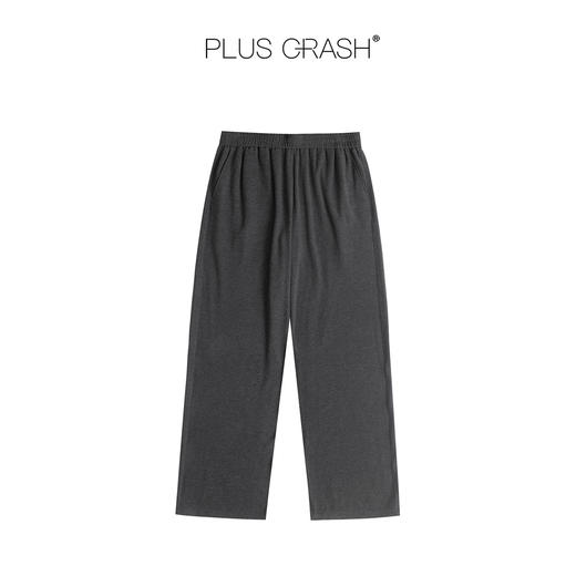 PLUS CRASH2025秋季新款松弛感老钱风拉链卫衣外套夹克休闲裤套装 商品图8