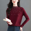 CC 28-1610气质漂亮新款小衫气质洋气修身毛衣 商品缩略图1