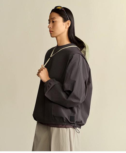 【云粉节】【6折】6楼JACKWOLFSKIN狼爪春款NORDEN女士户外针梭织拼接休闲卫衣A63731-6350吊牌价899折后价539 商品图1