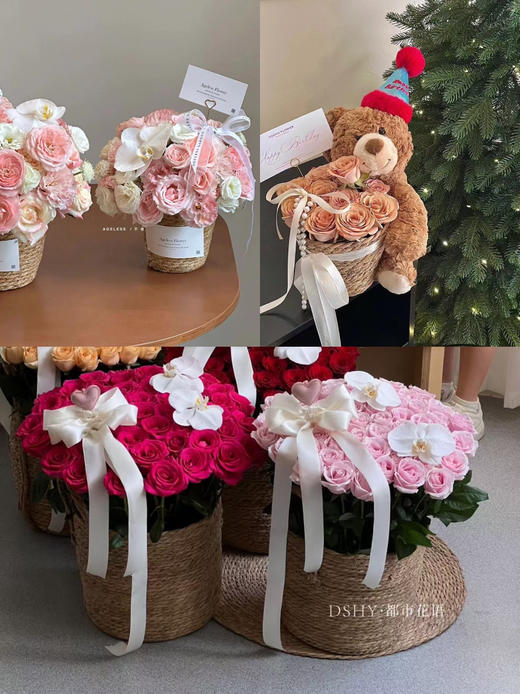 仙子花桶(超大号/大号/中/小号）/蒲草桶 商品图0