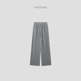 THESOONG|"暖暖尖叫裤"澳洲羊毛颗粒绒双针冚车高弹中腰休闲裤HWKZ7327
