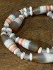 红灰白缠丝玛瑙橄榄珠项链，顺丰包邮 商品缩略图11