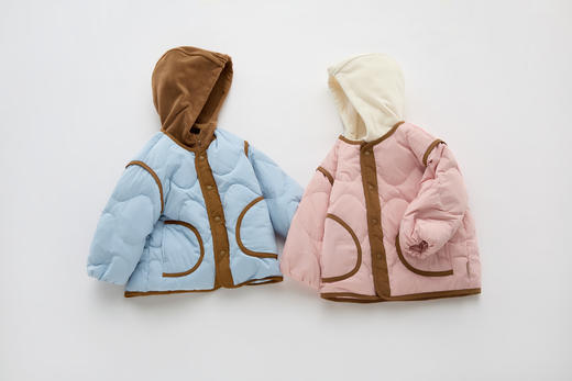 拉比i5童衣类-4自然羽绒外套两件套LYDC102003 商品图1