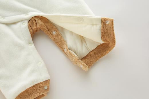 拉比i5童衣类-4动物小鹿偏开连体衣LYDB103407 商品图7