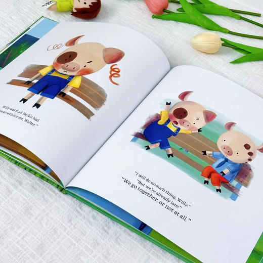 Walter and Willy Go to the Petting Zoo 情绪管理儿童精装英文绘本精美书籍阅读 商品图3