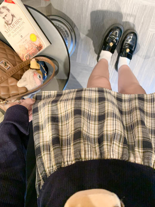 【189元任选2件】最后一波现货！学院风Polo领假两件拼接连衣裙 商品图7