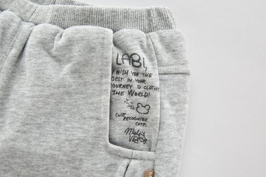 拉比i5童衣类-4自然束口长裤LYDC101411 商品图10