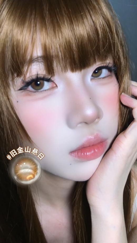日抛 圣灵玻璃海 蓝/旧金山悬日 棕 日抛无售后！huohuocon 14.2mm 商品图6