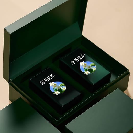 集盒【220—032方罐 茉莉花茶 绿色】42元一套/一箱12套 商品图1