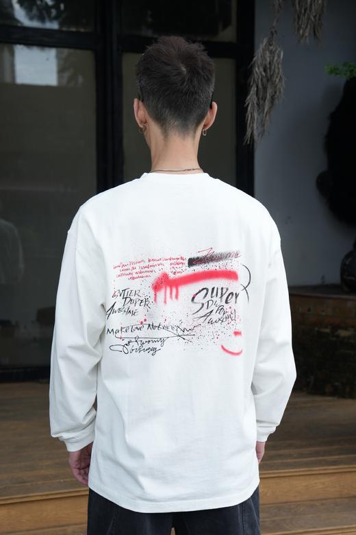 W539611134涂鸦长袖T恤 商品图3