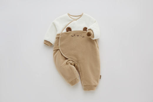 拉比i5童衣类-4动物小熊绑带连体衣LYDB103203 商品图2